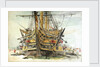 HMS Victory by William Lionel Wyllie