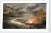 Night bombing by William Lionel Wyllie
