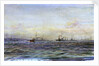 German Battleships and Cruisers, Scapa by William Lionel Wyllie