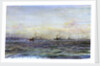 German Battleships and Cruisers, Scapa by William Lionel Wyllie