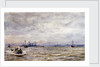 The 5th Battle Squadron in the Forth by William Lionel Wyllie