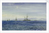 HMS 'Albemarle' in the Moray Firth by William Lionel Wyllie