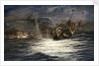 Count von Spee sinking HMS 'Monmouth' by William Lionel Wyllie