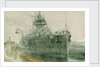 HMS 'Audacious' by William Lionel Wyllie