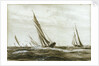 Yachts racing by William Lionel Wyllie