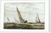 Yachts racing by William Lionel Wyllie