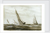 Yachts racing by William Lionel Wyllie