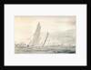 Big yachts round Spithead by William Lionel Wyllie