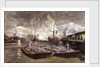 Loading under Arc Light by William Lionel Wyllie