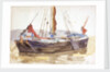 Thames sailing barge by William Lionel Wyllie