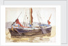 Thames sailing barge by William Lionel Wyllie