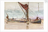 Thames barge by William Lionel Wyllie