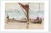 Thames barge by William Lionel Wyllie
