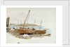 Loch Fyne herring skiffs at Tarbert by William Lionel Wyllie
