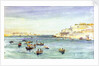 Grand Harbour, Valletta, Malta by William Lionel Wyllie