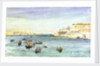Grand Harbour, Valletta, Malta by William Lionel Wyllie