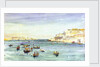 Grand Harbour, Valletta, Malta by William Lionel Wyllie