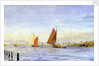 Haarlem Yacht Haven by William Lionel Wyllie