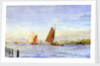 Haarlem Yacht Haven by William Lionel Wyllie