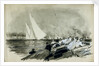 Lord Dufferin's yacht racing by William Lionel Wyllie