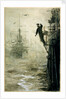 Feeling the way in fog by William Lionel Wyllie