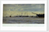 Boom across the Medway by William Lionel Wyllie