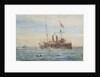 HMS 'Bonaventure' and submarines by William Lionel Wyllie