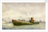 Hun submarine by William Lionel Wyllie