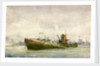 Hun submarine by William Lionel Wyllie