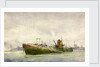 Hun submarine by William Lionel Wyllie