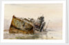 'V82 German Destroyer in Fountain Lake' by William Lionel Wyllie by William Lionel Wyllie