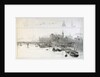 View towards Cannon Street Station from the East by William Lionel Wyllie