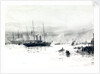 HMY Alberta Entering Portsmouth Harbour by William Lionel Wyllie
