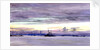 A View of Gosport Seen Across Portsmouth Harbour at Dusk by William Lionel Wyllie