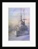 HMS 'Renown' by William Lionel Wyllie