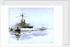 HMS 'Victoria' (1887), just prior to her loss [formerly misidentified as the 'Calliope'] by William Lionel Wyllie