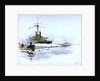HMS 'Victoria' (1887), just prior to her loss [formerly misidentified as the 'Calliope'] by William Lionel Wyllie