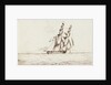 Bow view of the 'Waterwitch' upon the starboard tack by Edward Bamfylde Eagles