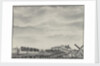 A view of Blackheath, depicting Montague House, Shooter's Hill and Morden College, with windmills in the foreground by John Charnock