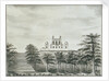 View of the Royal Observatory Greenwich, from the bottom of the hill, with steps leading up by John Charnock