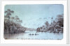 West view of the river from Anchorage off Sarawak Borneo by Edward Augustus Inglefield