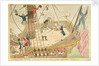 Count de Grasse delivering his sword to the Gallant Admiral Rodney by P. Mitchell