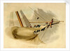 Reefing topsails by W.J. Huggins