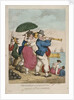 Progress of Gallantry, or Stolen kisses sweetest by Thomas Rowlandson