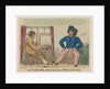 A sailor sitting for his miniature by George M. Woodward