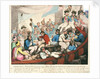 Admiral Nelson recreating with his Brave Tars after the Glorious Battle of the Nile by Thomas Rowlandson