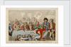 The Delegates in Counsel or Beggars on Horseback by S.W. Fores