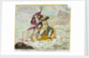 A French Hail Storm, - or - Neptune losing sight of the Brest Fleet by James Gillray