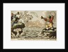 John Bull Exchanging News with the Continent. Trafalgar by George M. Woodward