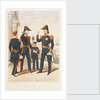 The Royal Navy. No 2. Commander. Captain. Midshipman. Admiral. by Ackermann & Co